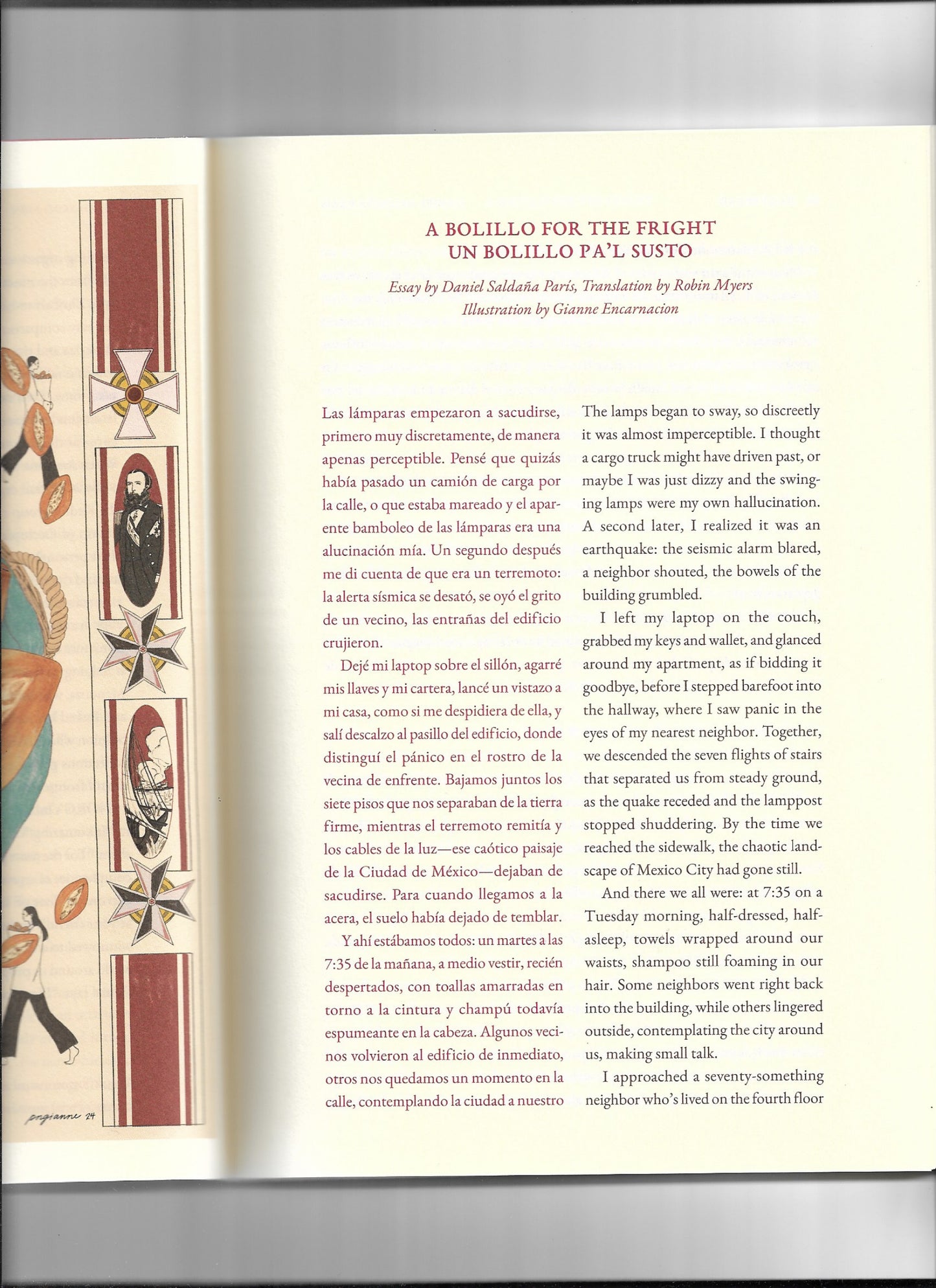 CAKE ZINE Vol. 6 Daily Bread Winter 2025 interior spread