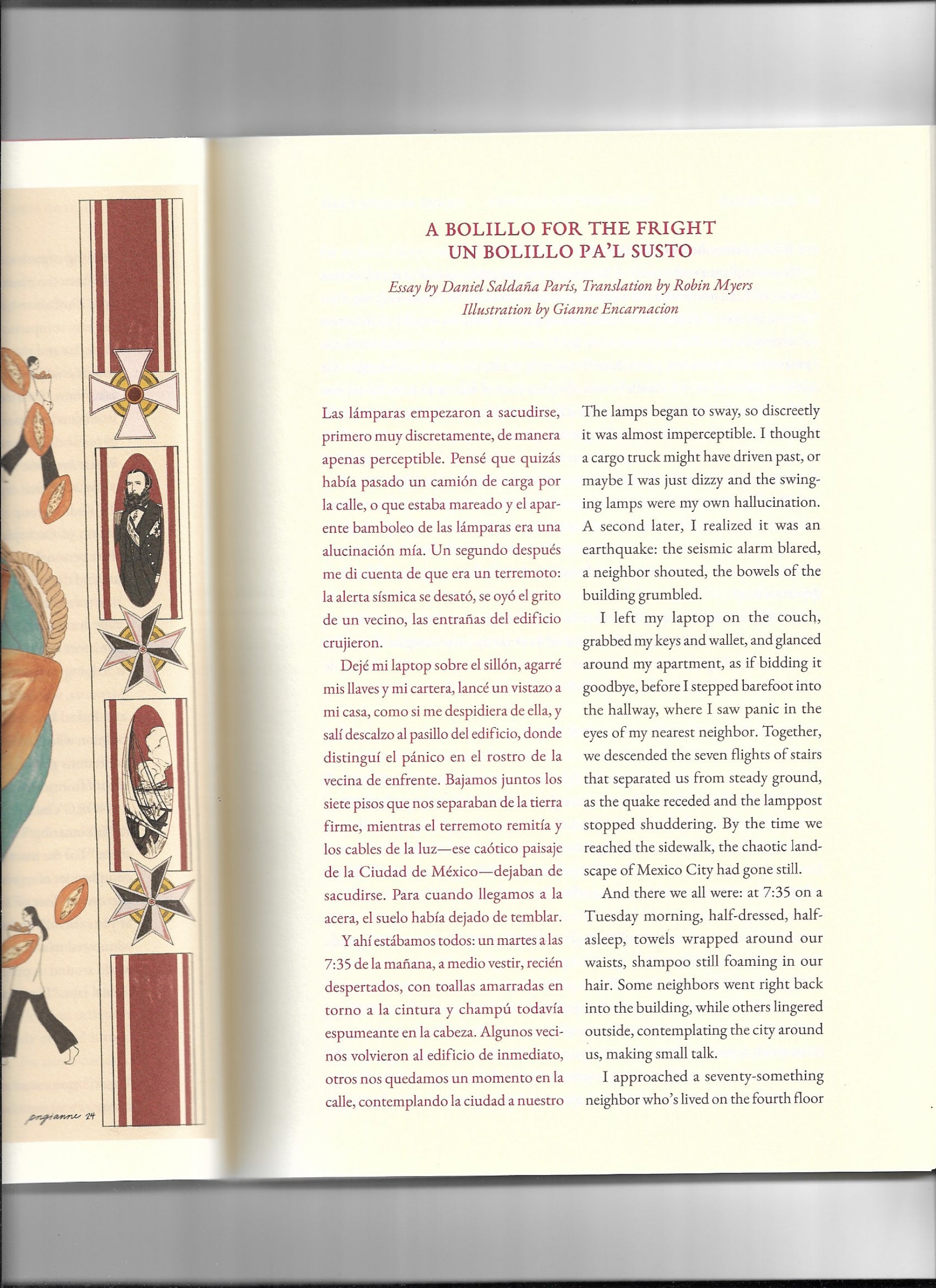 CAKE ZINE Vol. 6 Daily Bread Winter 2025 interior spread